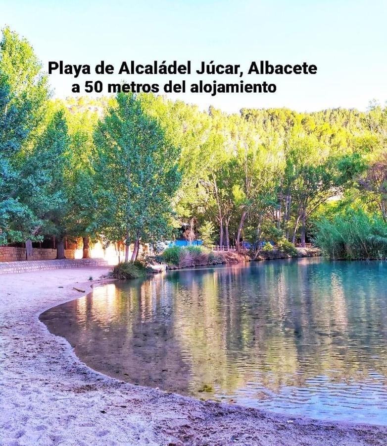 Apartamentos Los Robles Alcala del Jucar Eksteriør billede